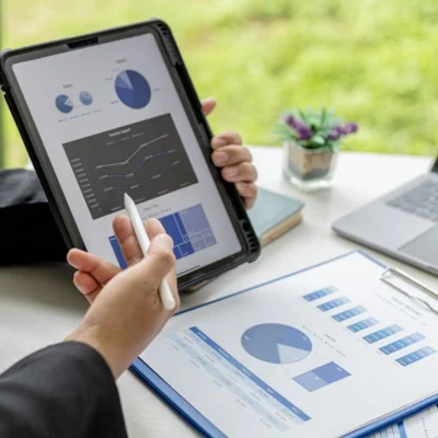 Análisis de métricas de captación en una tablet